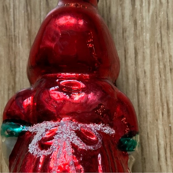 ANTIQUE🎄 Mrs Claus. Beautiful Glass Mrs Claus Christmas Tree Ornament. EUC - Picture 8 of 9